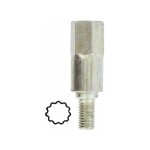 Adaptateur d'arbre 11 dents pour renvoi d'angle universel