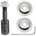 Adaptateur d'arbre de moteur de 10 mm pour ponceuse, polisseuse, meule, meule, rotative