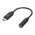 Adaptateur audio hama prise usb - c - connexion jack 3, 5 mm stro