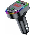 Adaptateur autoradio avec chargeur usb, lumi�re led, tuner fm, double port usb, compact et facile � utiliser. ...