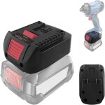 Adaptateur de batterie bosc18b pour batteries bosch 18v pba gloria, adaptateur de batterie convertisseur ...