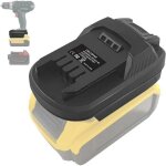 Adaptateur de batterie pour batteries milwaukee 18 v m18 vers outils �lectriques parkside, adaptateur ...