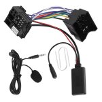 Adaptateur bluetooth5. 0 aux in 12 broches de remplacement du microphone mains libres pour opel cd30 ...