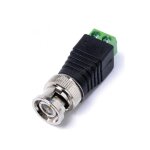 Adaptateur bnc / bornier a vis accessoire portier collectif aiphone 200091