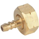 Adaptateur de réduction de bouteille de gaz lh 21, 8 mm vers tuyau de gaz 8x15 mm Adaptateur de réduction de bouteille de gaz lh 21, 8 mm vers tuyau de gaz 8x15 mm