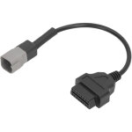 Adaptateur de c�ble de diagnostic 6 broches vers 16 broches, remplacement pour can - am moto, vtt, moto ...