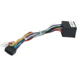 Adaptateur de c�ble de faisceau de c�bles d'alimentation 16 broches pour autoradio android e46 / e39 ...