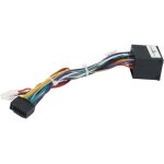 Adaptateur de c�ble de faisceau de c�bles d'alimentation 16 broches pour autoradio android e46 / e39 ...