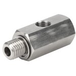 Adaptateur de capteur de pression d'huile, m12x1. 5 1 / 8 npt turbo alimentation jauge de ligne d'alimentation ...