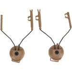 Adaptateur pour casque audio (lot de 2) en nylon avec rail de suspension et support pour �couteurs, id�al ...