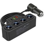 Adaptateur chargeur de voiture usb rapide, adaptateur chargement t�l�phone portable v�hicule, chargeur ...