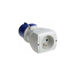 Rs pro - adaptateur pour connecteur industriel scame, 1 x 2p + e, 1 x 2p + e, 16a, 250 v ( prix pour ... Rs pro - adaptateur pour connecteur industriel scame, 1 x 2p + e, 1 x 2p + e, 16a, 250 v ( prix pour ...
