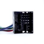 Adaptateur connecteur radio cube quadlock - iso pour skoda, vw