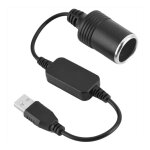 Adaptateur convertible port usb adaptateur usb adaptateur convertible allume - cigare 12v