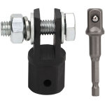 Adaptateur de cric � ciseaux de voiture de 1 / 2 pouces, adaptateur de perceuse � douille pour v�rins ...