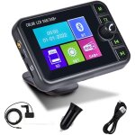 Adaptateur dab portable pour android autoradio avec �cran lcd 2, 4 pouces, petit adaptateur radio num�rique ...