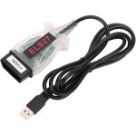 Adaptateur de diagnostic v2. 3. 8 els27 obd2, interface usb pour scanner obd2 c�ble de diagnostic de ...