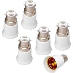 Adaptateur de douille b22 vers e27 pour ampoules led, 230 v ca, utilis� pour convertir les douilles b22 ...