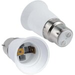Adaptateur de douille b22 vers e27, convertisseur de douille � ba�onnette b22 vers douille � vis e27, ...