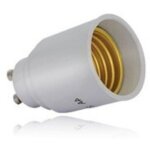 Adaptateur douille gu10 pour ampoule culot e27 miidex lighting�