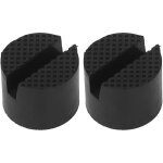 Adaptateur fendu pour cric en caoutchouc, 2 pi�ces, support d'essieu de levage de v�hicule, chariot universel ...