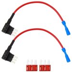 Adaptateurs pour fusibles micro 3, porte - fusibles extensibles 12 v � lame pour �clairage sous - marin, ...