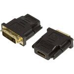 Adaptateur hdmi, dvi logilink ah0001 [1x hdmi femelle - 1x dvi m�le 24 + 1 p�les] noir r07188