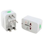 Adaptateur international prise �lectrique universelle fiche de voyage