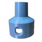 Adaptateur de r�duction makita pj7000 pour coupe - lames - aspirateur � gaz bosch