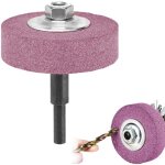 Adaptateur de meule et meule pour perceuse, tte de meulage en mtal, conversion de perceuse lectrique ...