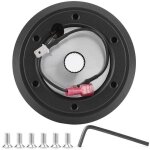 Adaptateur de moyeu de volant de voiture, base de connecteur srk - 100h adapt�e � mitsubishi eclipse