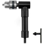 Adaptateur de perceuse � 90 degr�s, embout de perceuse � angle droit 90�mandrin � angle droit 1 - 10mm, ...