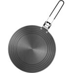 Adaptateur de plaque  induction universel en acier inoxydable, adaptateur de plaque  induction  24 ...