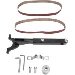 Adaptateur de ponceuse � bande pour meuleuse d'angle 100 125 de type m10 m14, accessoire de pon�age, ...