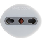 Zenitech - adaptateur de voyage france vers italie - prise mâle france vers prise femelle italie avec ... Zenitech - adaptateur de voyage france vers italie - prise mâle france vers prise femelle italie avec ...