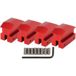 Adaptateur puck puck de 4 pcs jack lift pad puck puck remplacemnt pour camaro 6th gen 2016 - 2024 sauf ...