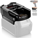 Pour adaptateur ridgid 18 v, pour batteries au lithium dewalt 20 v 60 v et milwaukee m18 � convertir ...