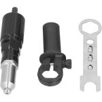 Adaptateur pour riveteuse lectrique, poigne hexagonale noire, adaptateur pour perceuse  riveter sans ...