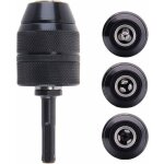 Adaptateur sds plus mandrin autoserrant  fermeture rapide 2 - 13 mm mandrin professionnel robuste 1 ...