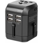 Adaptateur secteur universel mondial universel usb chargeur mural de l'adaptateur secteur de voyage ca ...