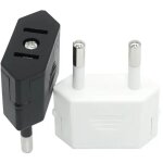 Adaptateur secteur de voyage �tats - unis / chine vers ue / europe, adaptateur de prise 2 broches us ...