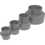 Adaptateur pour syst�me d'aspiration g55136 / g55442 / g55445 - lot de 4