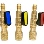 Adaptateur de tuyau de vanne � boisseau sph�rique pour climatiseur, kit de tuyau d'adaptateur secteur ...