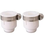 Adaptateur universel en silicone, compatible avec les a�rateurs de robinet, lot de 2, accessoires universels ...