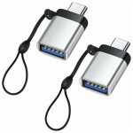 Adaptateur usb c vers usb 3. 0 (pack de 2), adaptateur usb c m�le vers usb 3. 0 femelle compatible avec ...