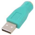 Adaptateur usb - ps2 ps2 femelle usb a prise Adaptateur usb - ps2 ps2 femelle usb a prise
