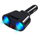 Adaptateur voiture allume - cigare, voiture adaptateur rpartiteur allume - cigare, double chargeur usb, ...