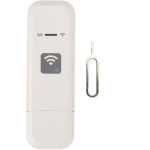 Adaptateur wifi usb nano avec slot pour carte sim, 150mbps, 10 utilisateurs, cryptage wpa / wpa2, pour ...