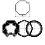 Adaptations moteur somfy - axe imbac �70mm 9410336 - pour moteur �50mm