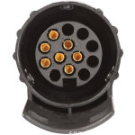 Adapteur prise remorque attelage 7 broches vers 13 broches pour remorque de voiture porte - v�lo, 12v ...